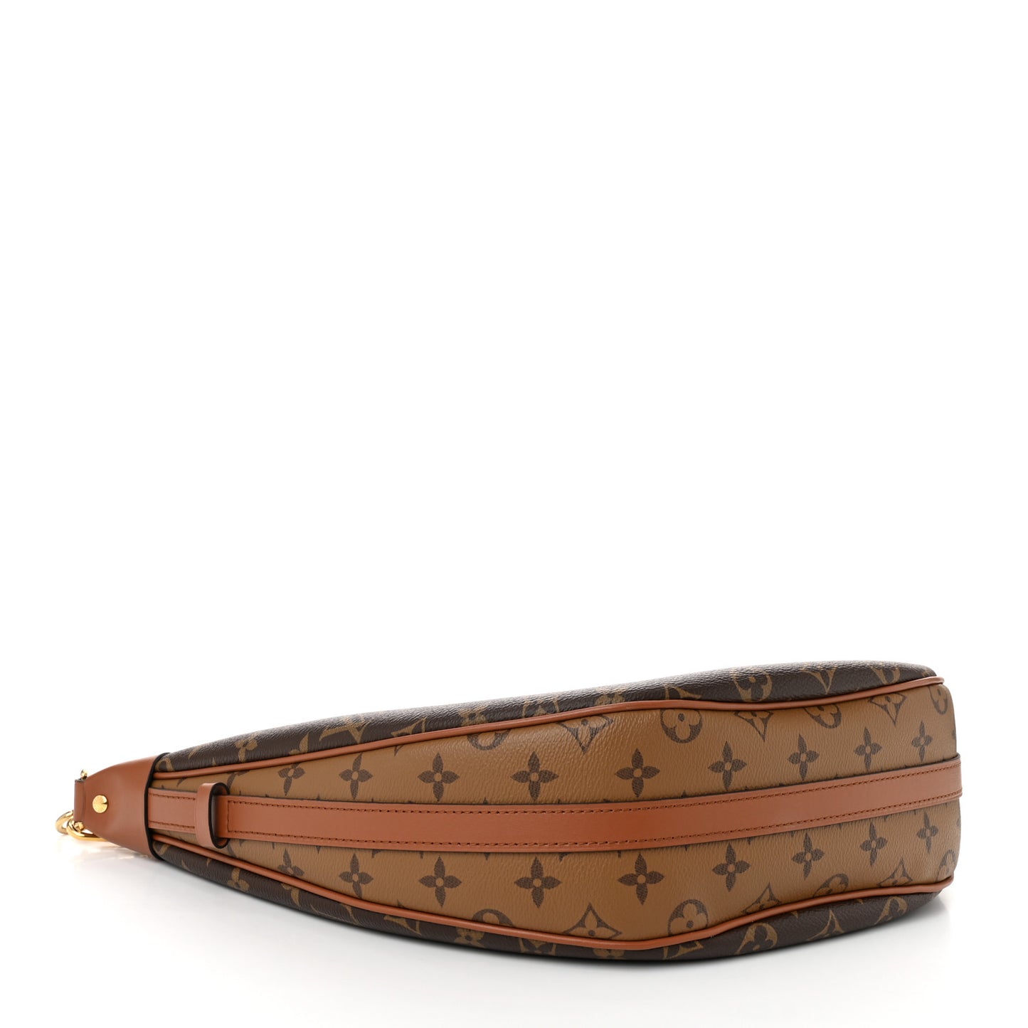 Reverse Monogram Loop Hobo