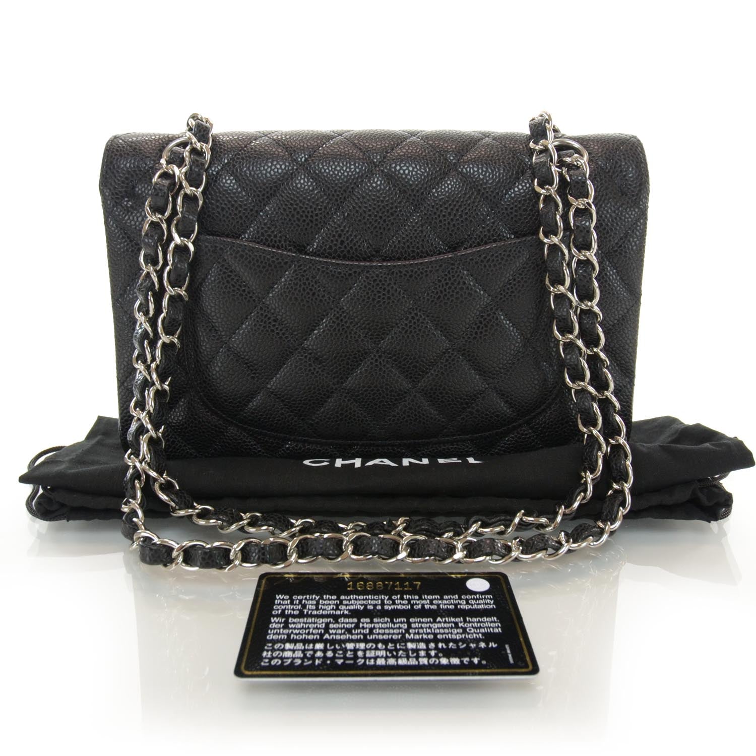 Chanel Caviar Small Double Flap Black 3 of 9