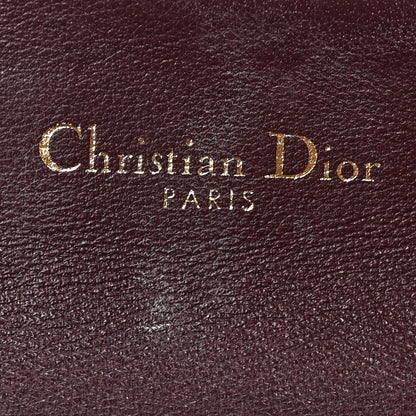 Christian Dior Oblique Saddle Card Holder Bordeaux 6 of 6