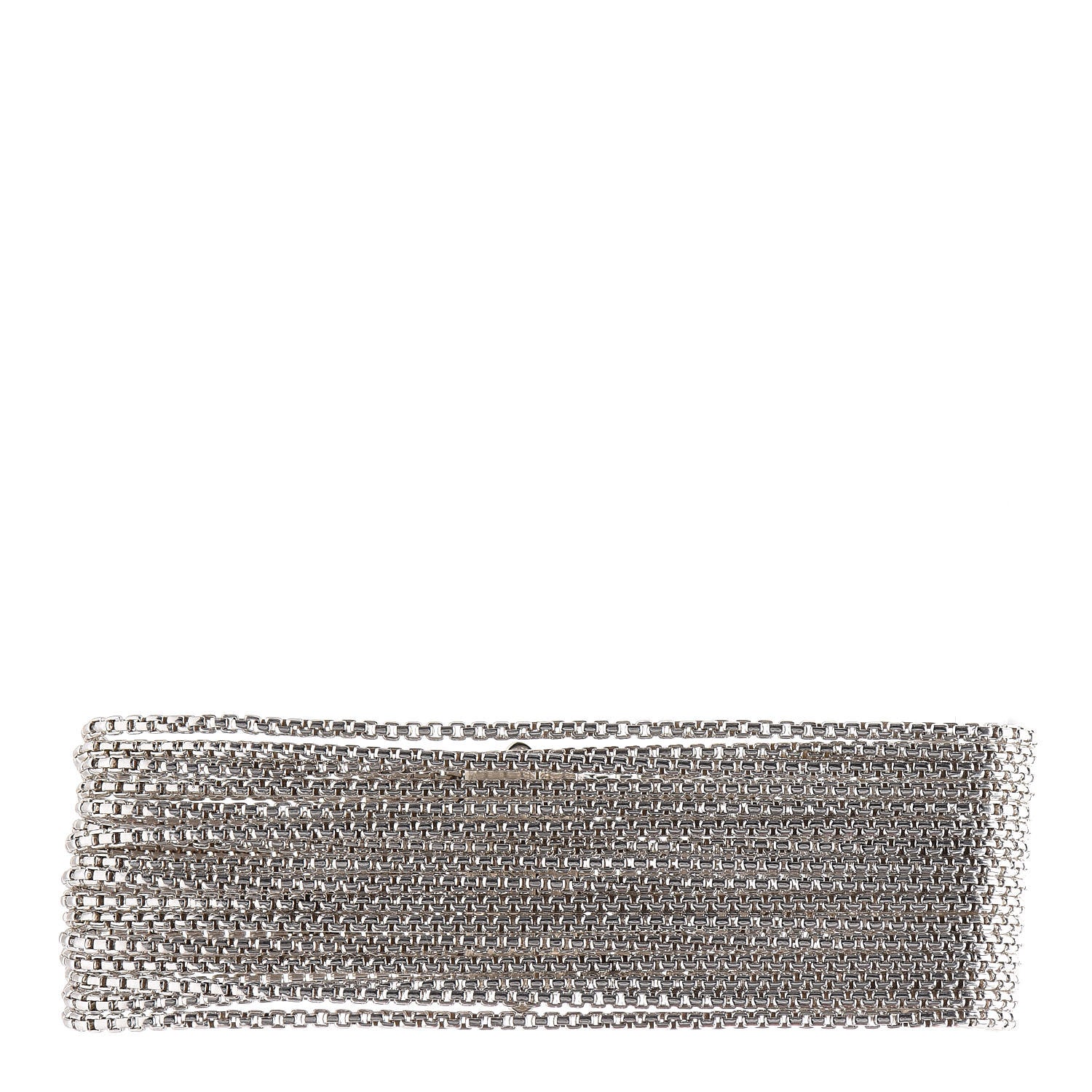 David Yurman Sterling Silver Multi-Row Box Chain Bracelet 1 of 4