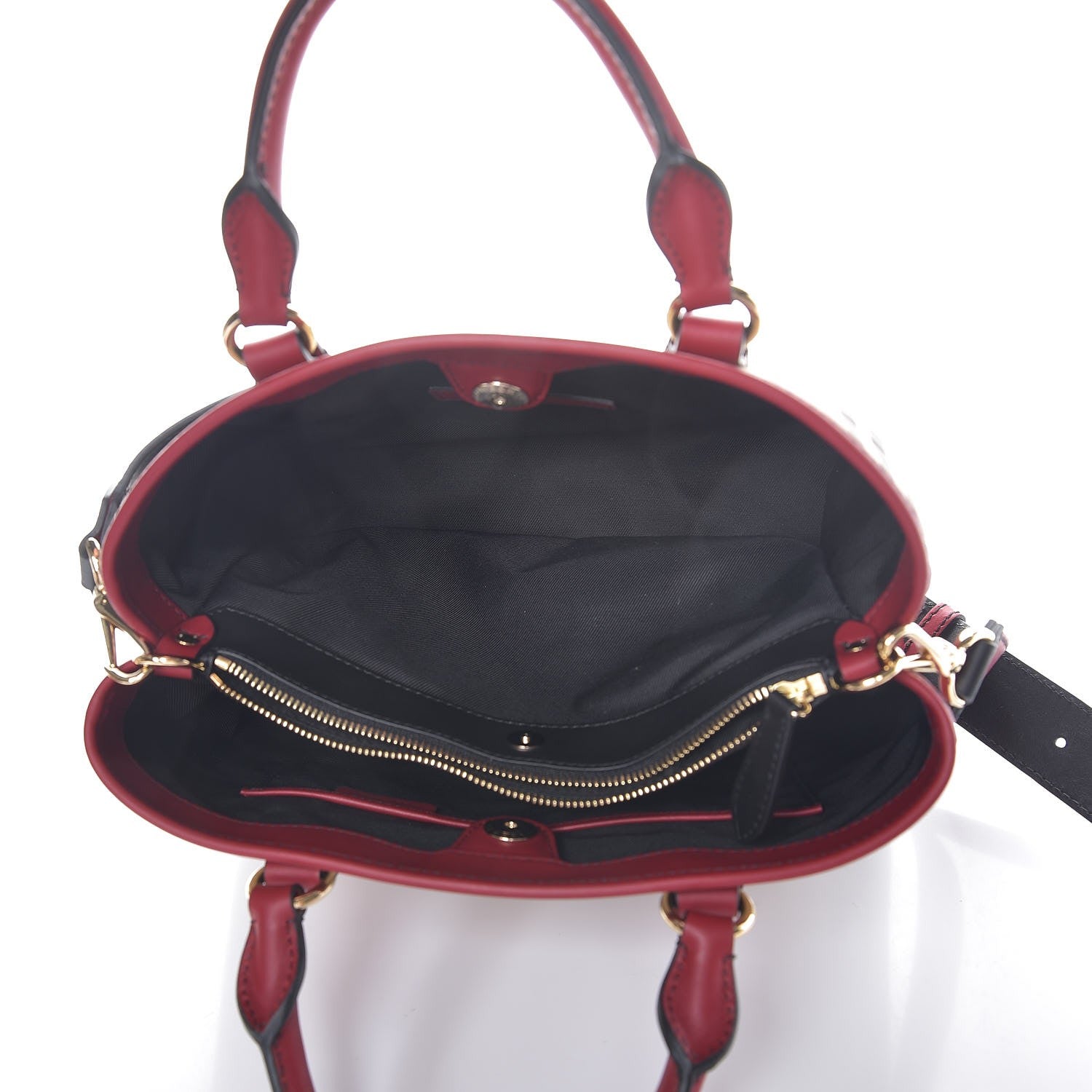Burberry Horseferry Check Medium Ballingdon Tote Honey Parade Red 5 of 8