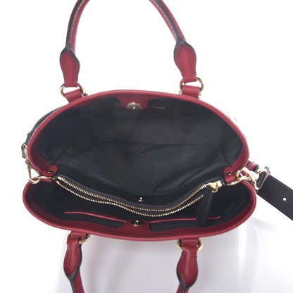 Burberry Horseferry Check Medium Ballingdon Tote Honey Parade Red 5 of 8
