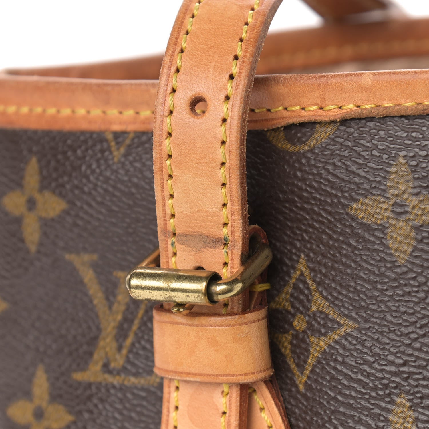 Louis Vuitton Monogram Petit Bucket 23 14 of 17