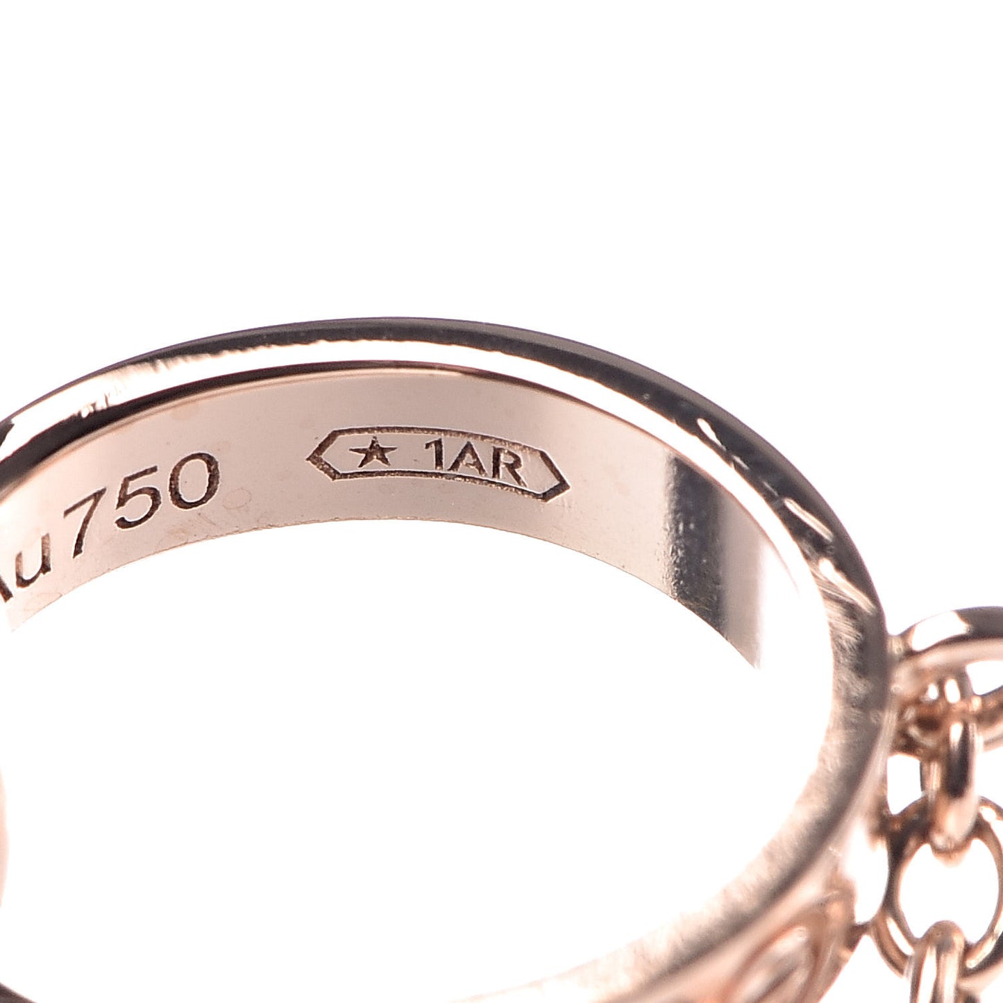 18K Pink Gold Interlocking LOVE Bracelet
