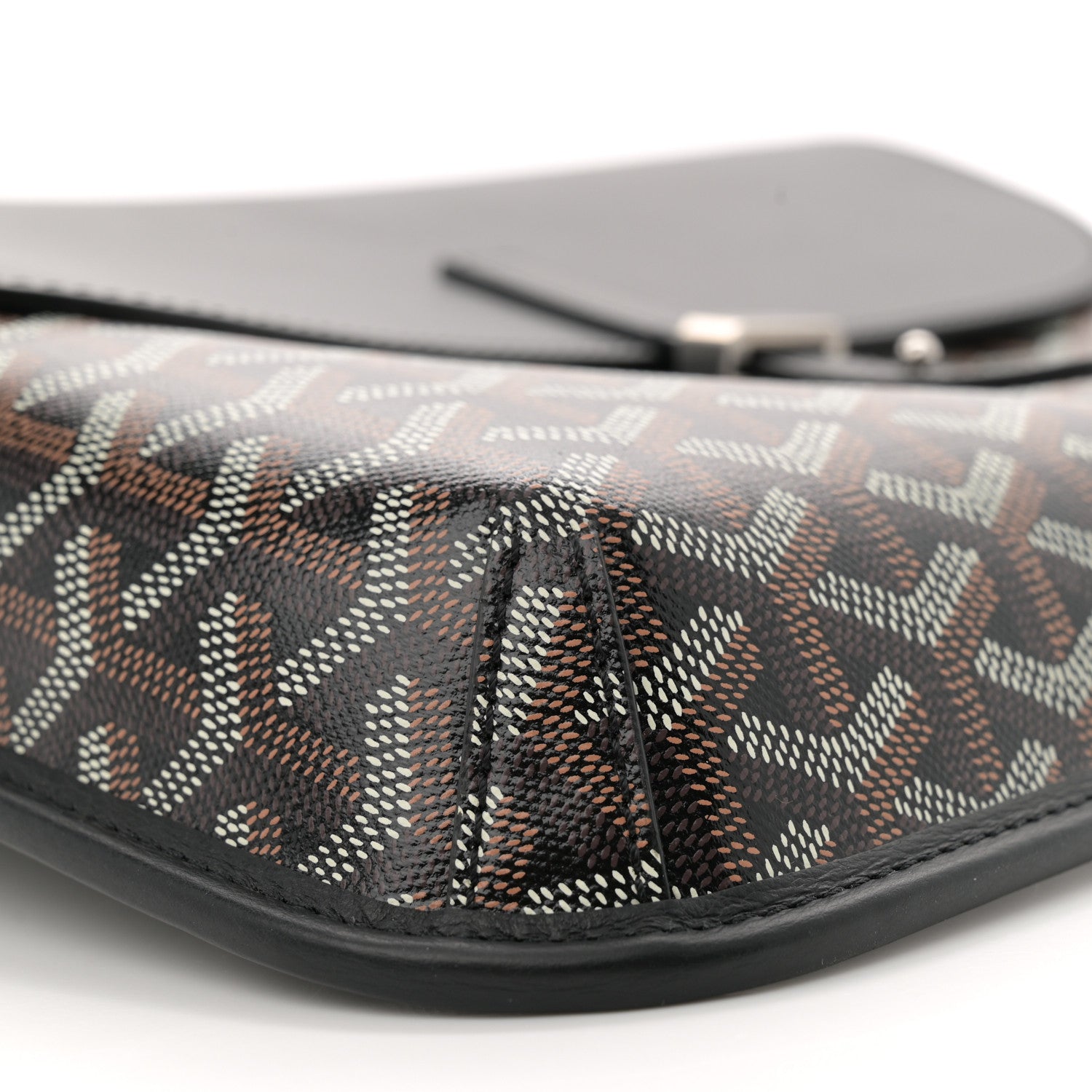 Goyard Goyardine Coursier Messenger Bag Black 8 of 9
