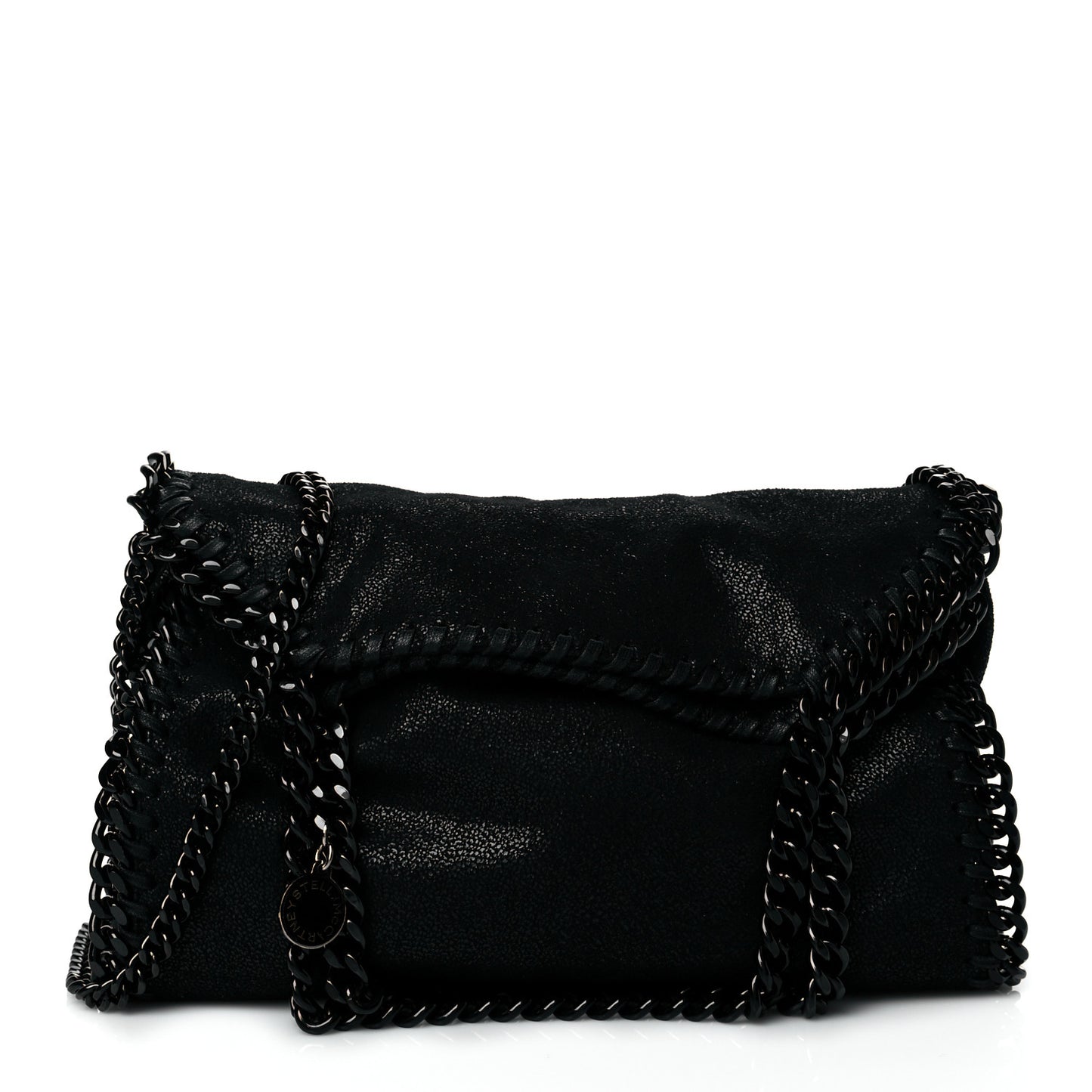 Shaggy Deer Falabella Mini Crossbody Bag Black