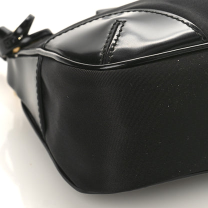 Prada Re-Nylon Spazzolato Re-Edition 2002 Shoulder Bag Black 7 of 8