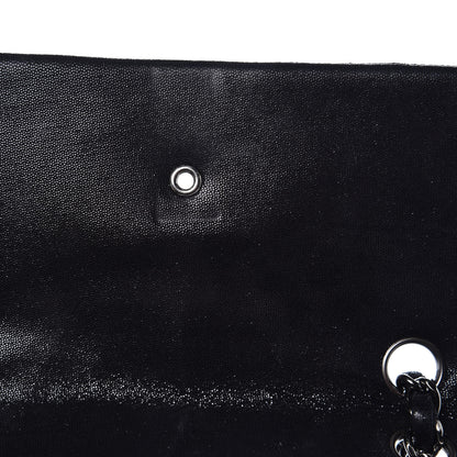 Chanel Sequin Goatskin Crystal CC Mini Flap Black 12 of 12