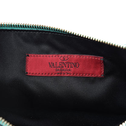 Valentino Garavani Vitello Large Rockstud Zip Pouch Colibri 6 of 7