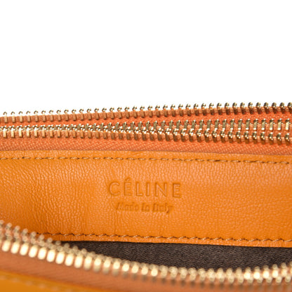 Celine Lambskin Large Trio Crossbody Sunflower 6 of 8