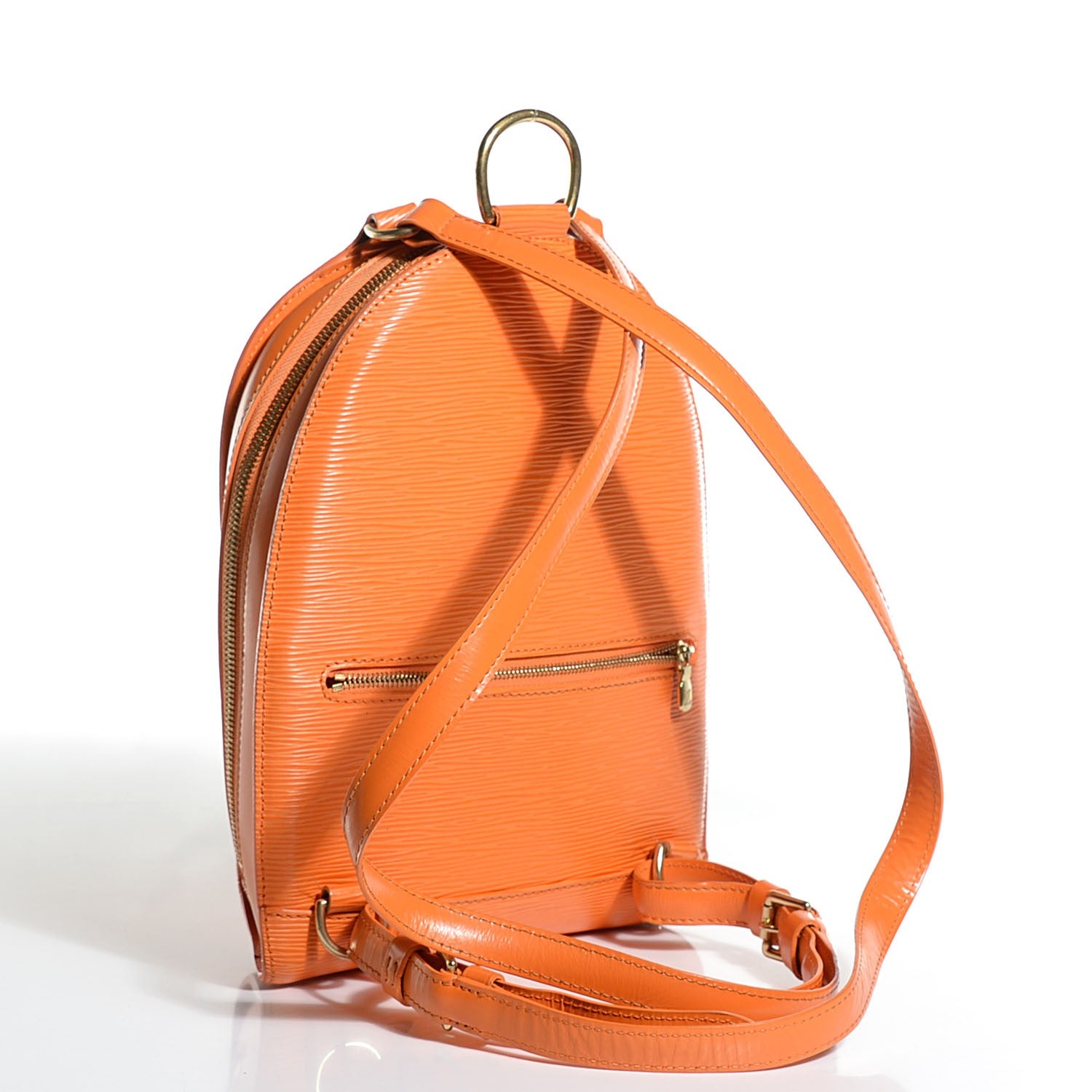Louis Vuitton Epi Mabillon Backpack Mandarin 3 of 7