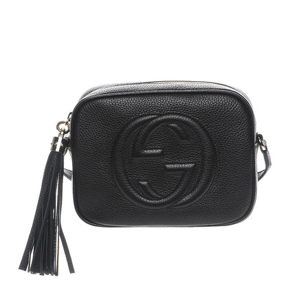 Gucci Pebbled Calfskin Small Soho Disco Bag Black 1 of 8