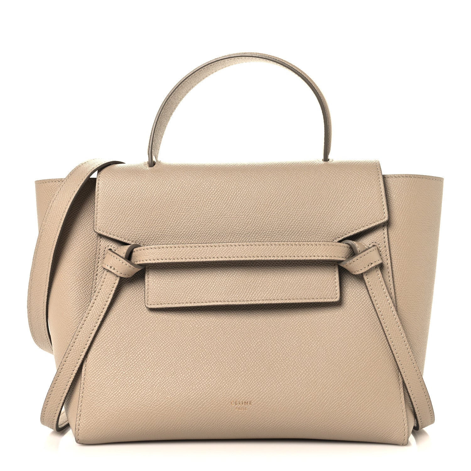 Celine Grained Calfskin Micro Belt Bag Light Taupe 1 of 10