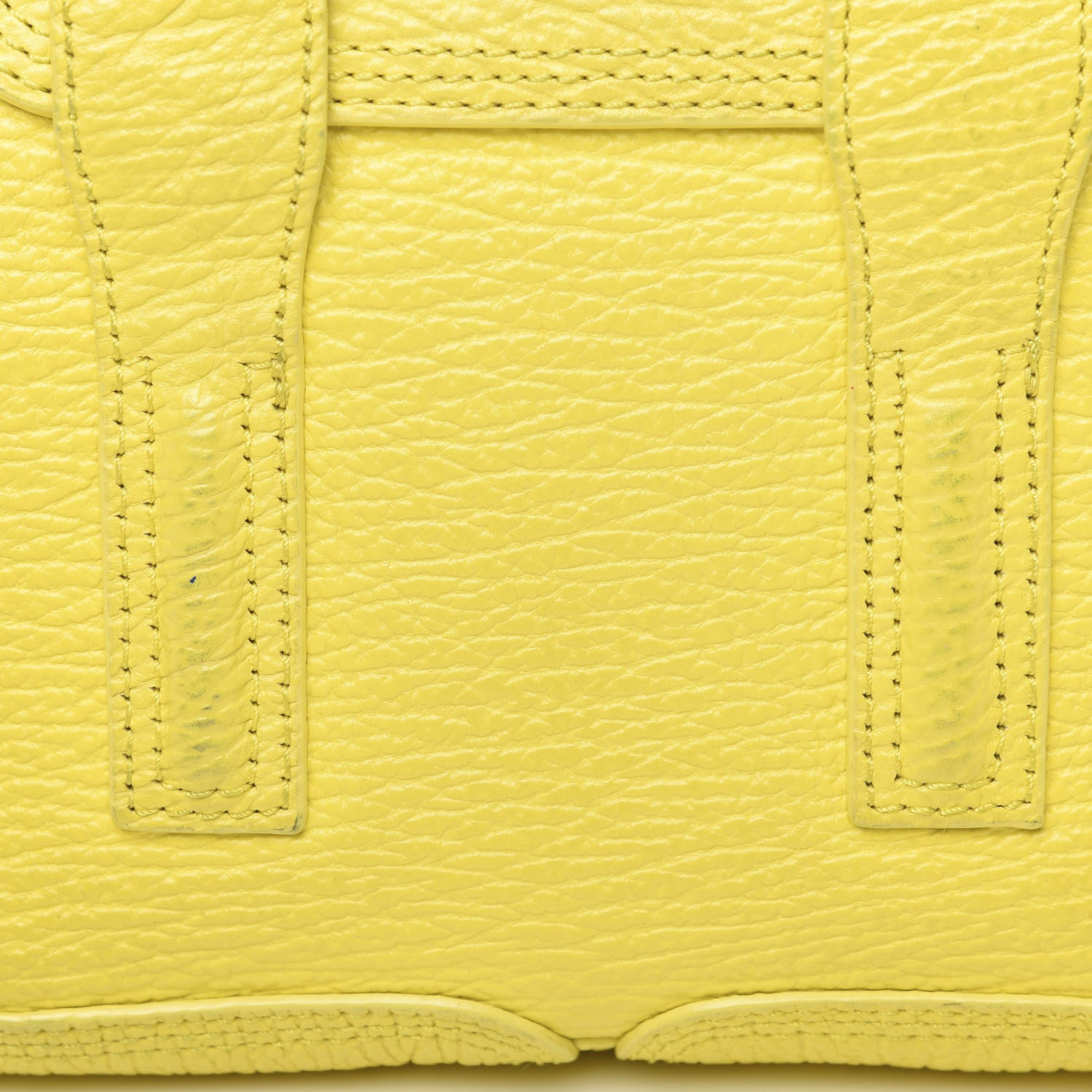 3.1 Phillip Lim 3.1 Textured Calfskin Mini Pashli Satchel Yellow 11 of 12