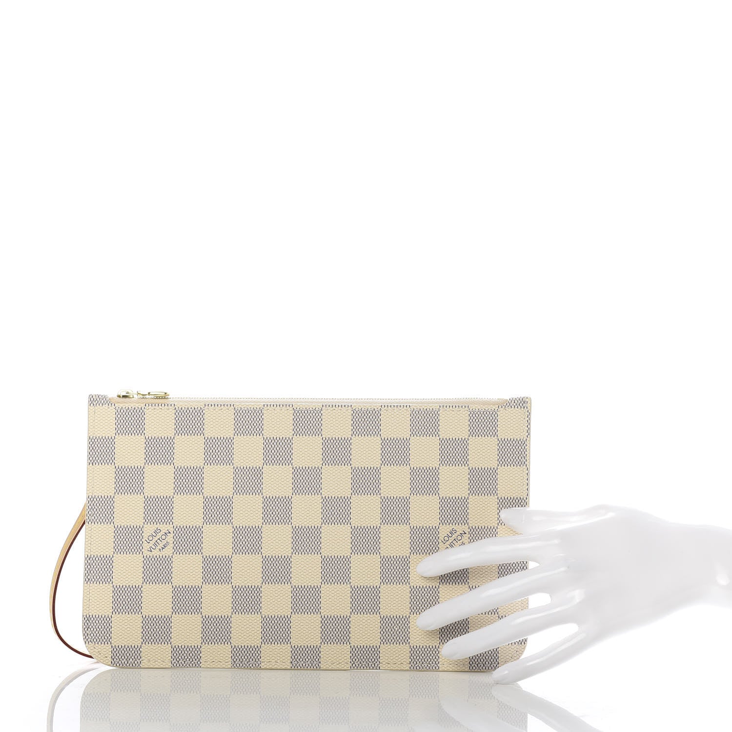 Louis Vuitton Damier Azur Neverfull MM GM Pochette 2 of 7