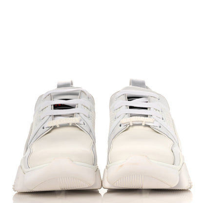 Givenchy Neoprene Suede Mesh Baisse Jaw Low Sneakers 36.5 White 2 of 10