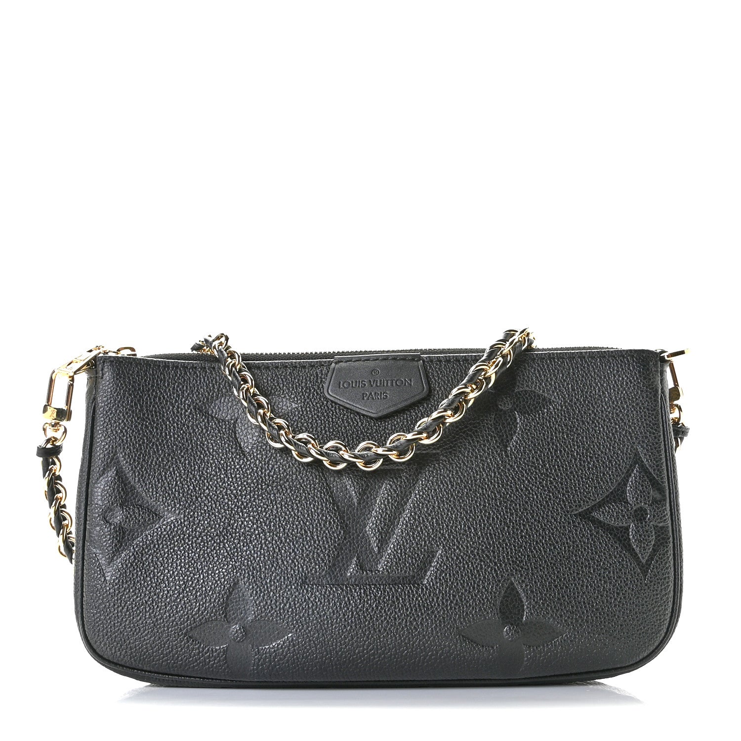 Louis Vuitton Empreinte Monogram Giant Multi Pochette Accessories Black 6 of 11