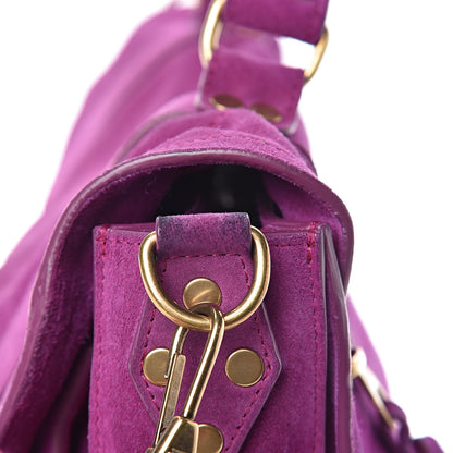 Proenza Schouler Suede Medium PS1 Satchel Grape 9 of 15