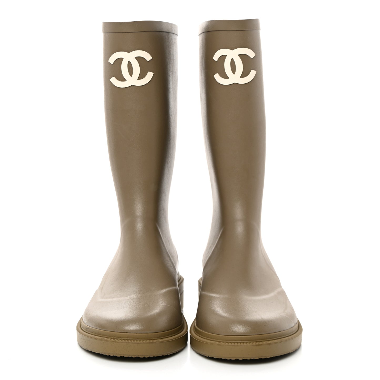 Caoutchouk CC High Boots 42 Dark Beige