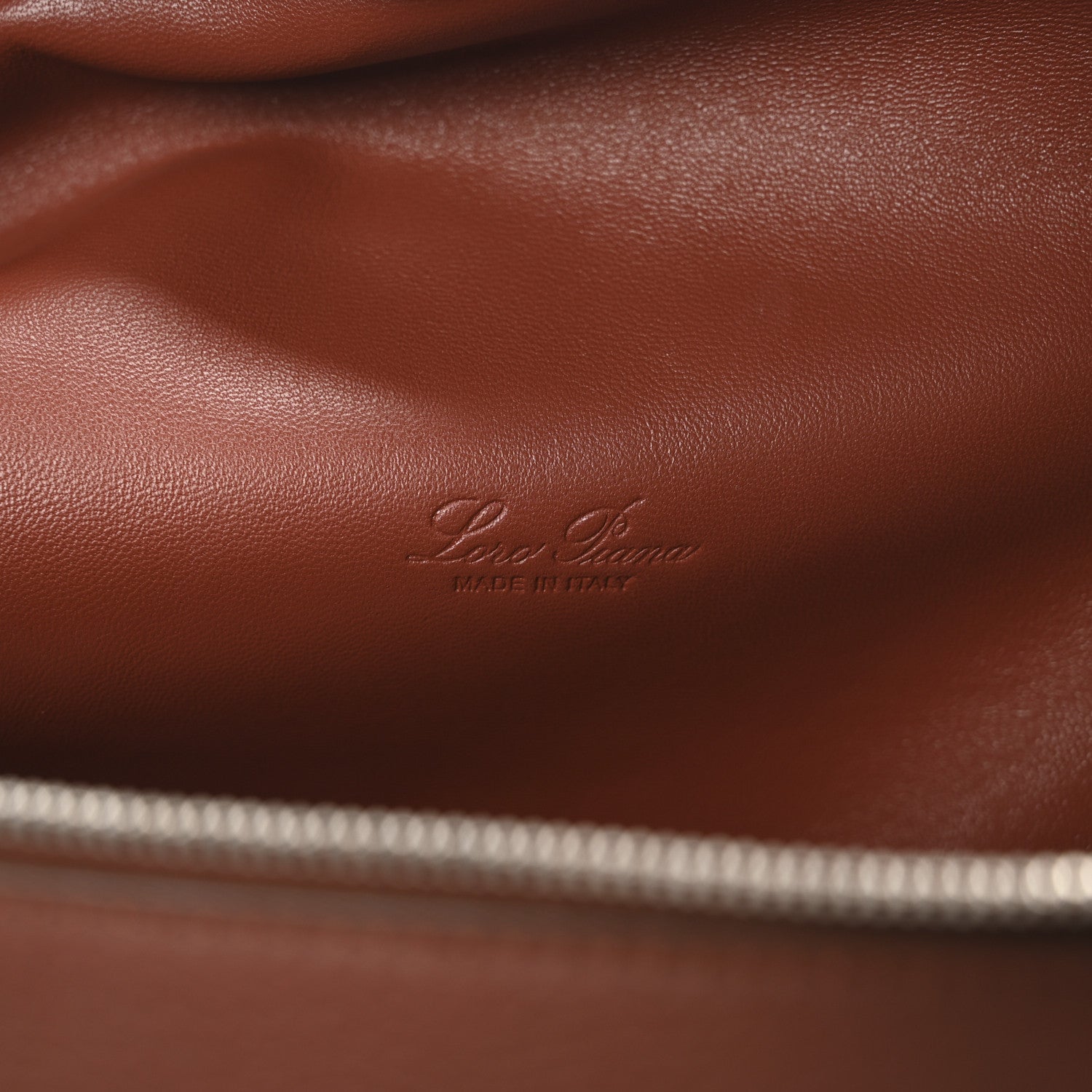 Loro Piana Grained Calfskin Extra Pocket L27 Kummel 6 of 10