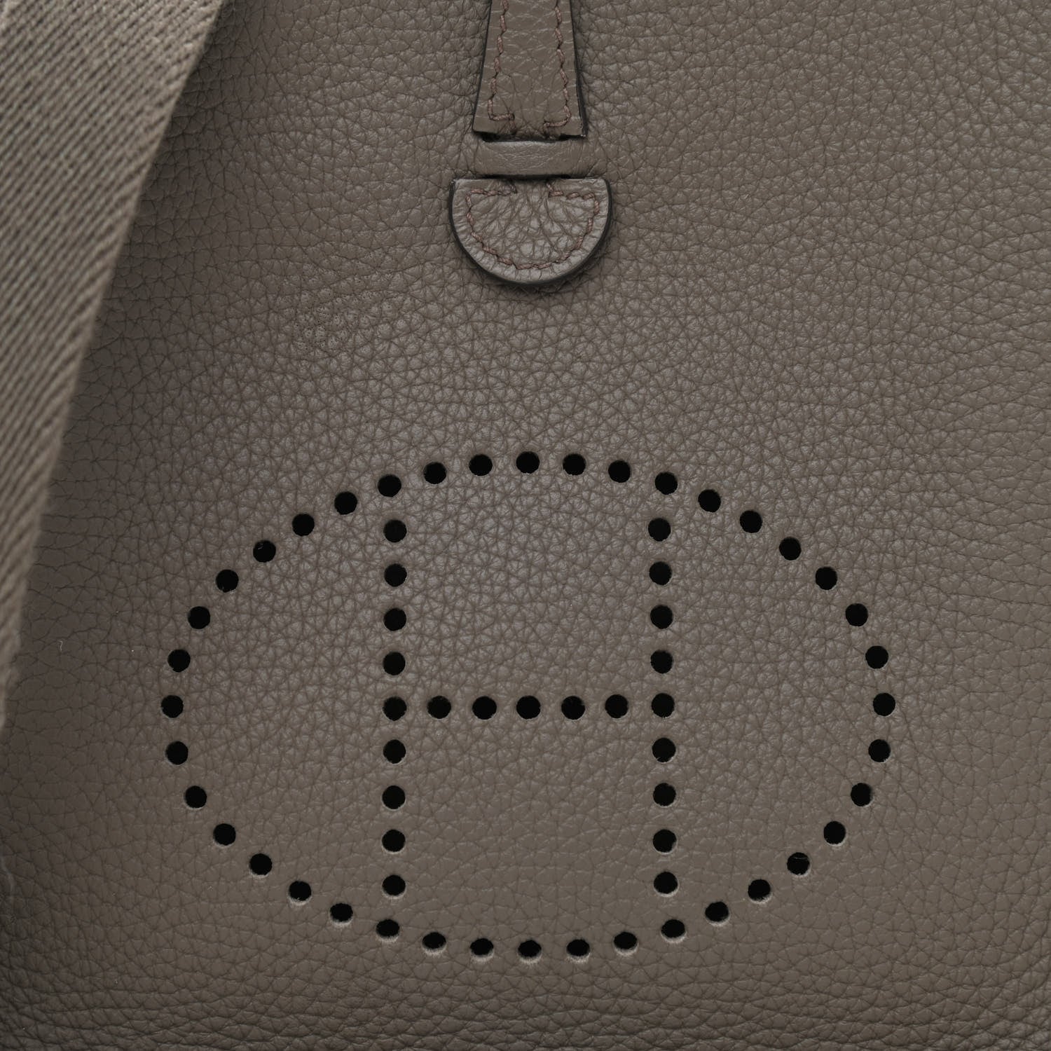 Hermes Taurillon Clemence Evelyne TPM Etain 8 of 11