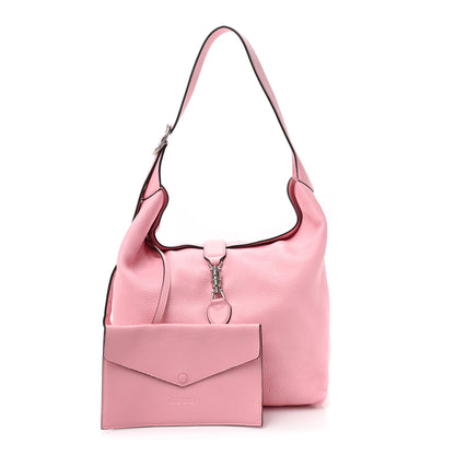 Gucci Amour Grane Calfskin Medium Jackie 1961 Crossbody Bag Sugar Pink 3 of 11
