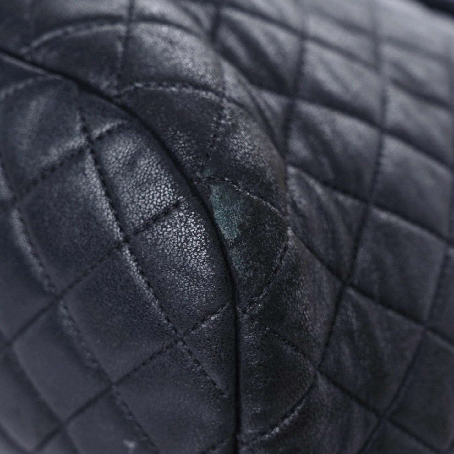 Lambskin Quilted Large Urban Spirit Backpack Black
