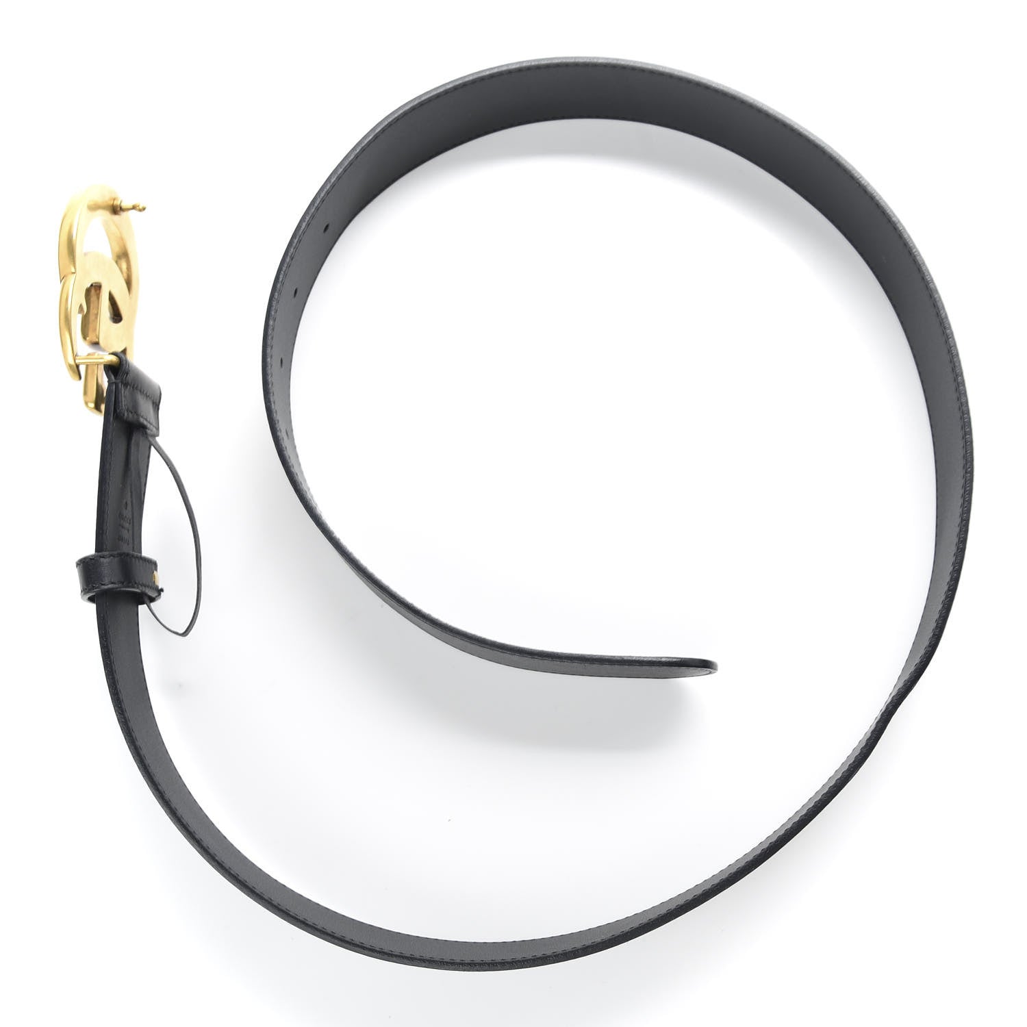 Gucci Calfskin Double G 40mm Belt 90 36 Black 5 of 5