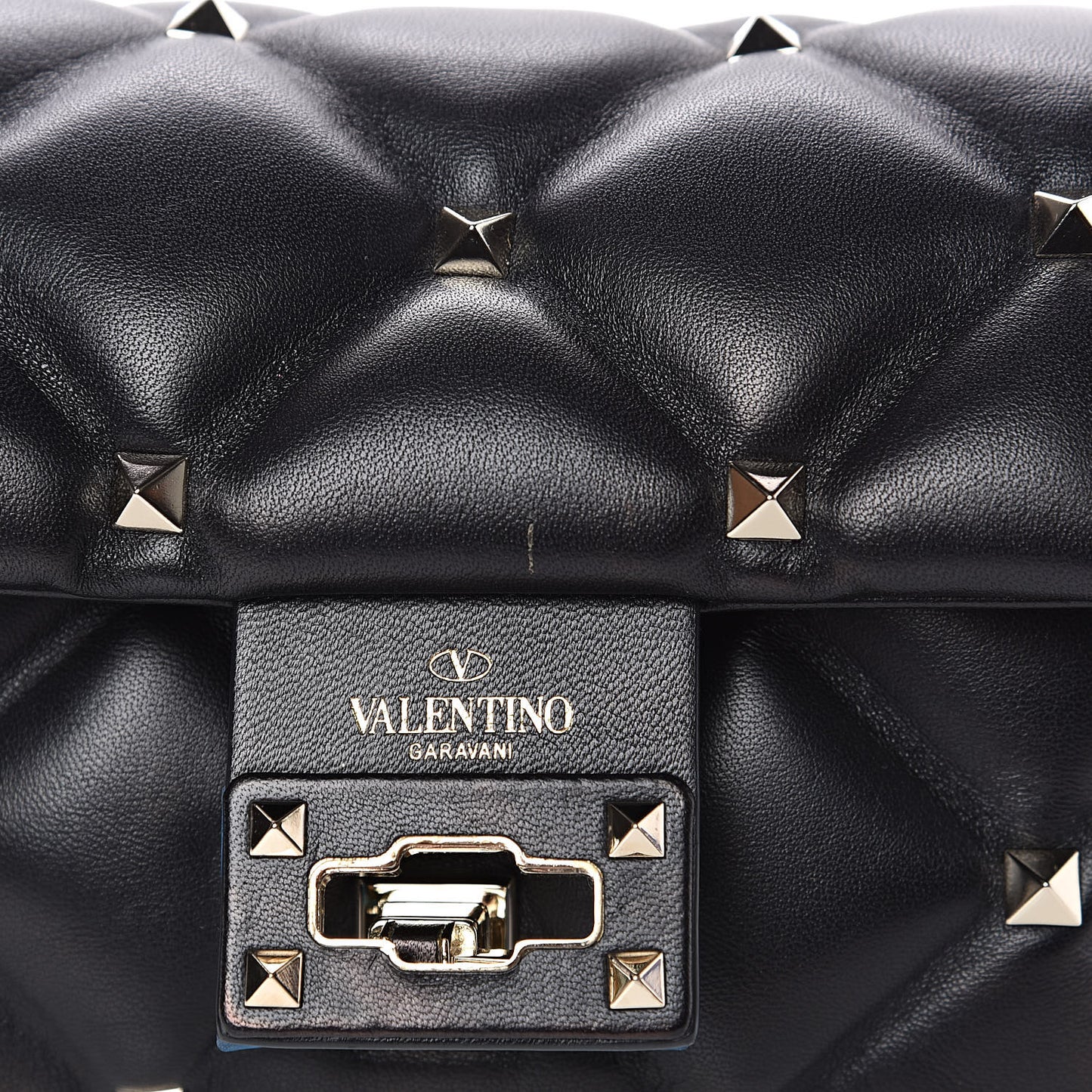 Nappa Mini Candystud Crossbody Black