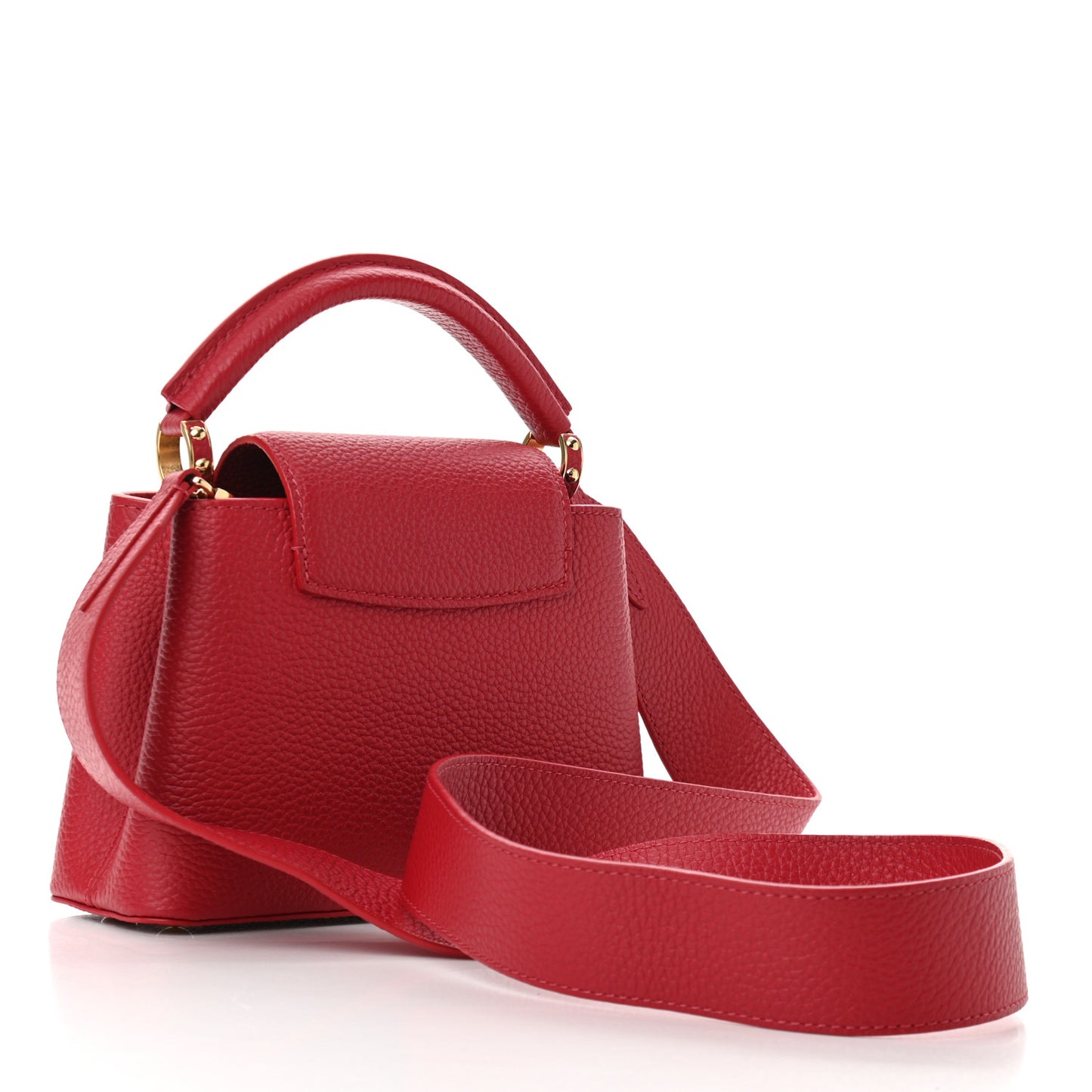 Taurillon Mini Capucines Scarlet