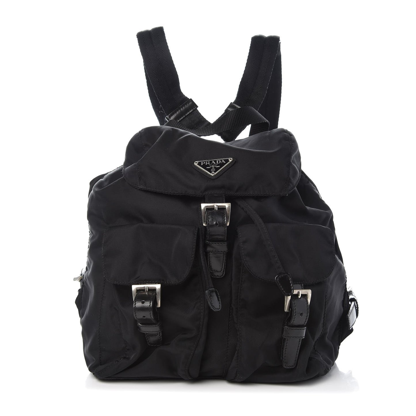 Nylon Vela Small Backpack Black