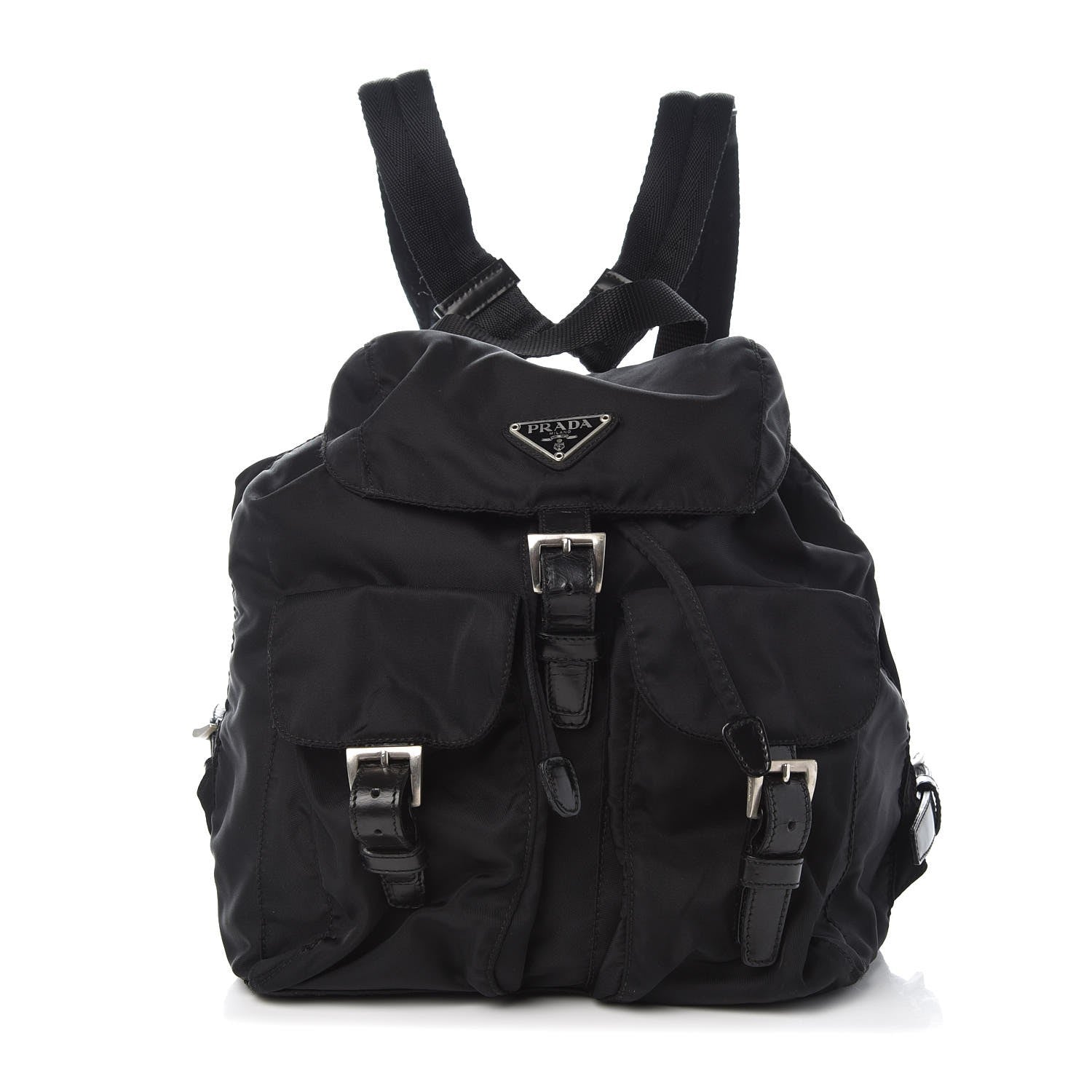 Prada Nylon Vela Small Backpack Black 1 of 6