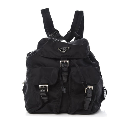 Prada Nylon Vela Small Backpack Black 1 of 6