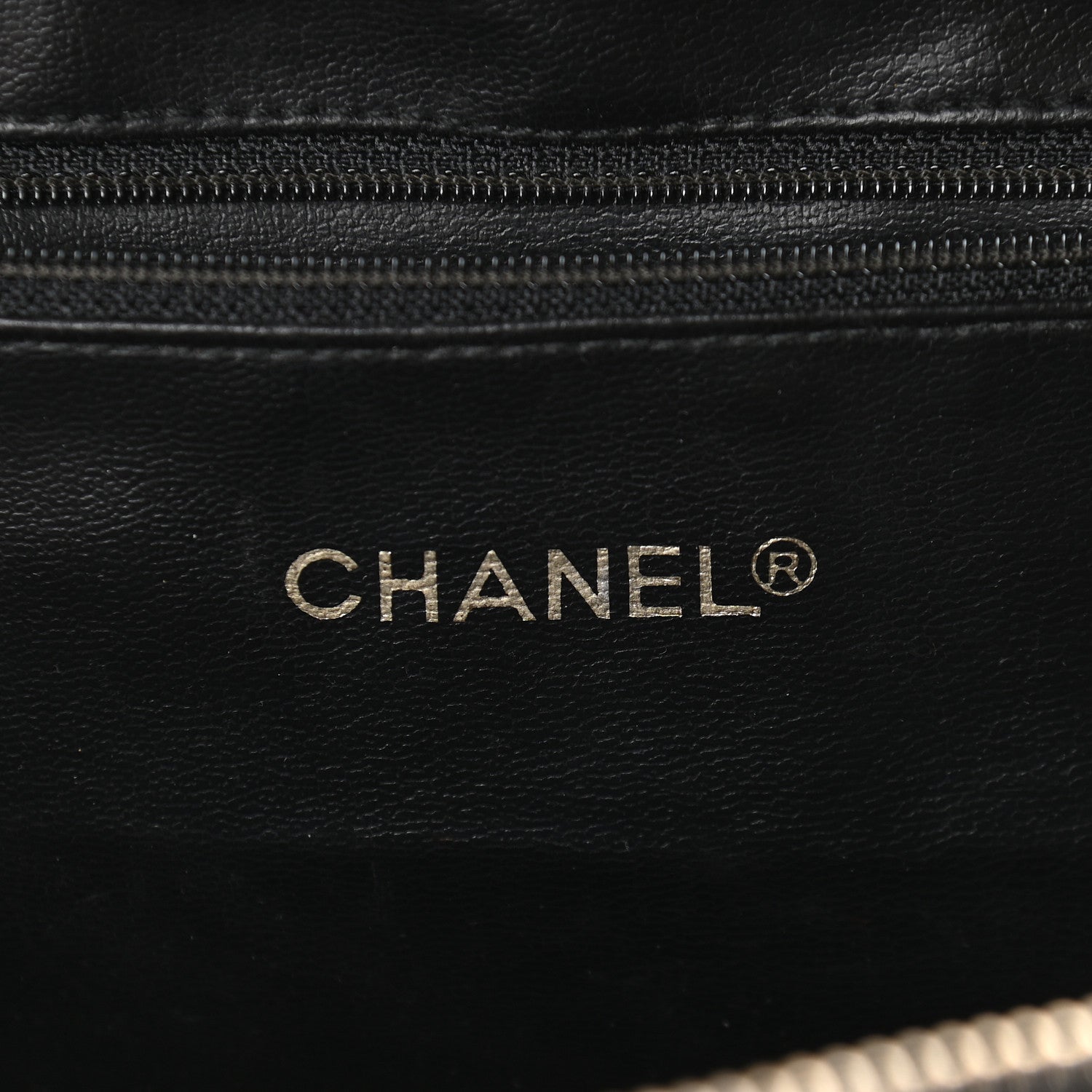Chanel Lambskin Quilted Camera Case Black 6 of 11