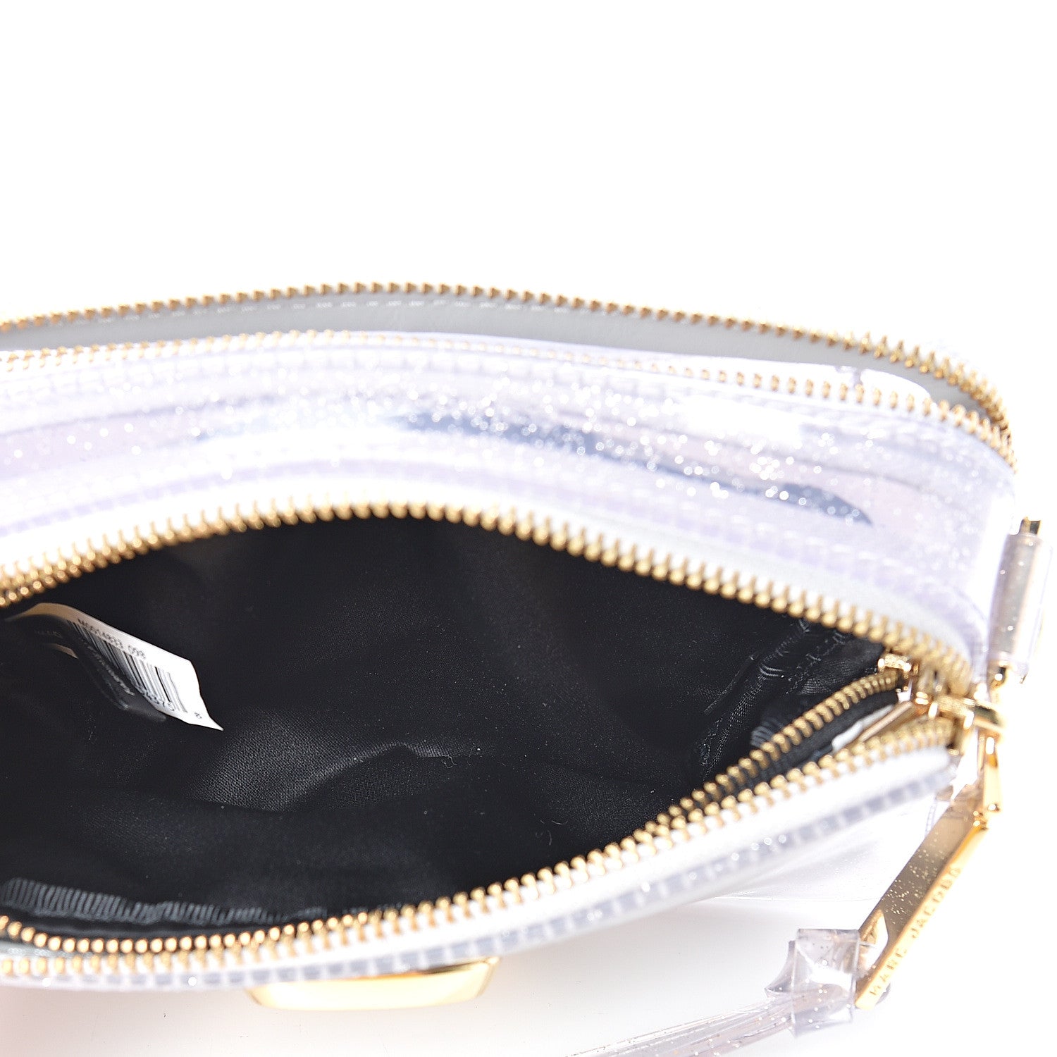 Marc Jacobs Jelly Glitter Small Snapshot Camera Bag Silver Multi 7 of 13