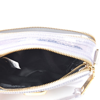 Marc Jacobs Jelly Glitter Small Snapshot Camera Bag Silver Multi 7 of 13