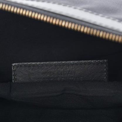 Balenciaga Nylon Calfskin Classic Hardware Clip Clutch Black 7 of 7