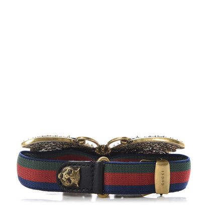 Gucci Web Crystal Butterfly Bracelet Multicolor 3 of 5