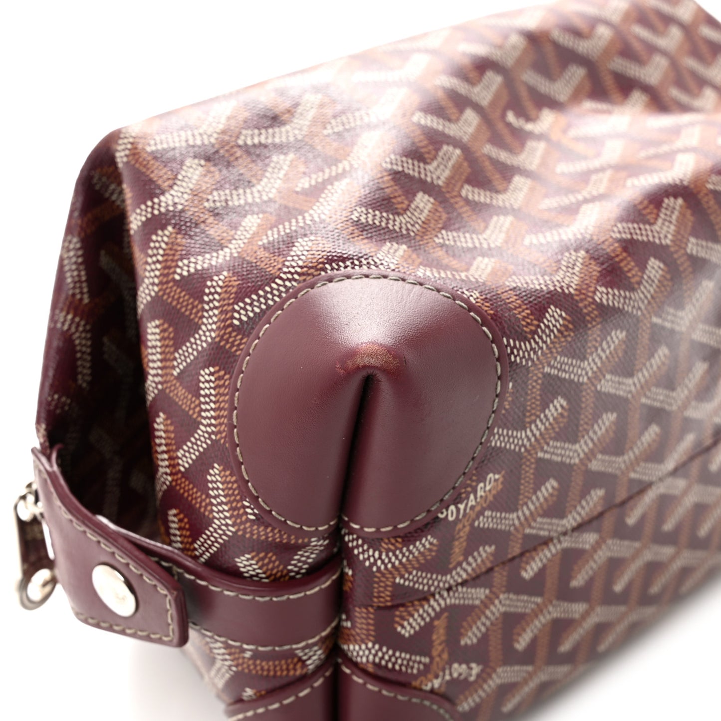 Goyardine Boeing 25 Trousse de Toilette Bordeaux