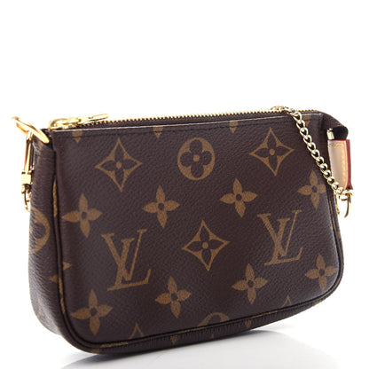 Louis Vuitton Monogram Mini Pochette Accessories 3 of 8