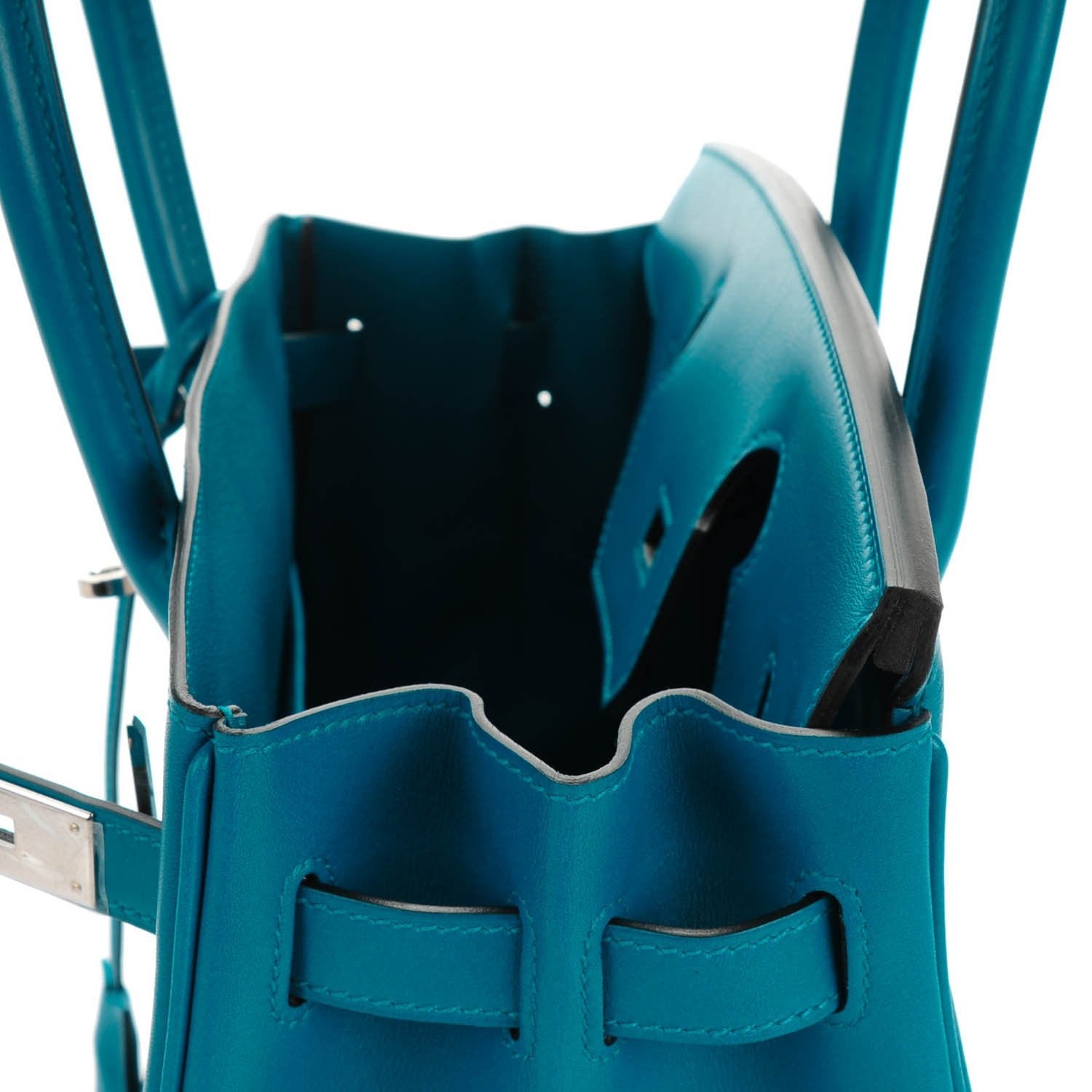 Hermes Tadelakt Birkin 30 Bleu Izmir 15 of 25