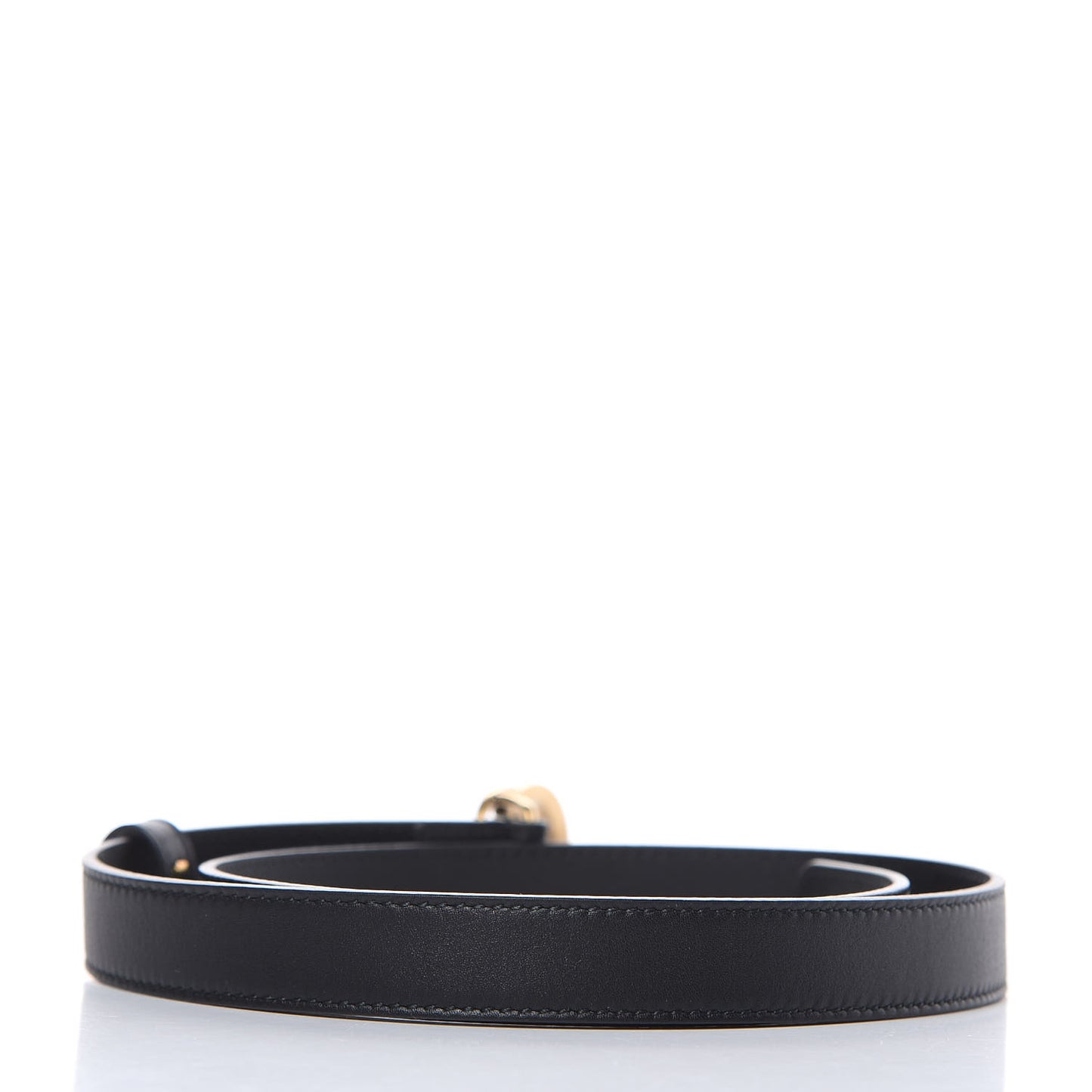 Calfskin Double G 20mm Belt 70 28 Black