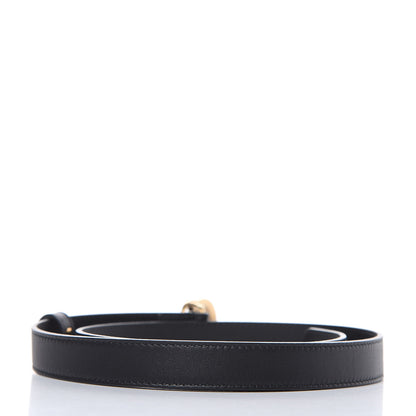 Gucci Calfskin Double G 20mm Belt 70 28 Black 3 of 10