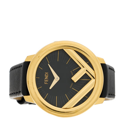 Fendi Stainless Steel Calfskin 36mm Fendi Run Away Quartz Watch Black 2 of 4