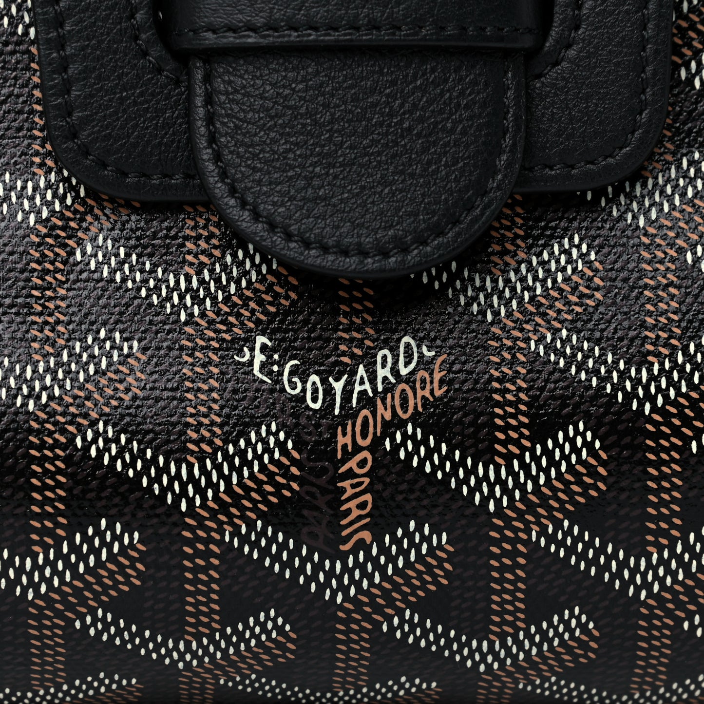 Goyardine Mini Saigon Black