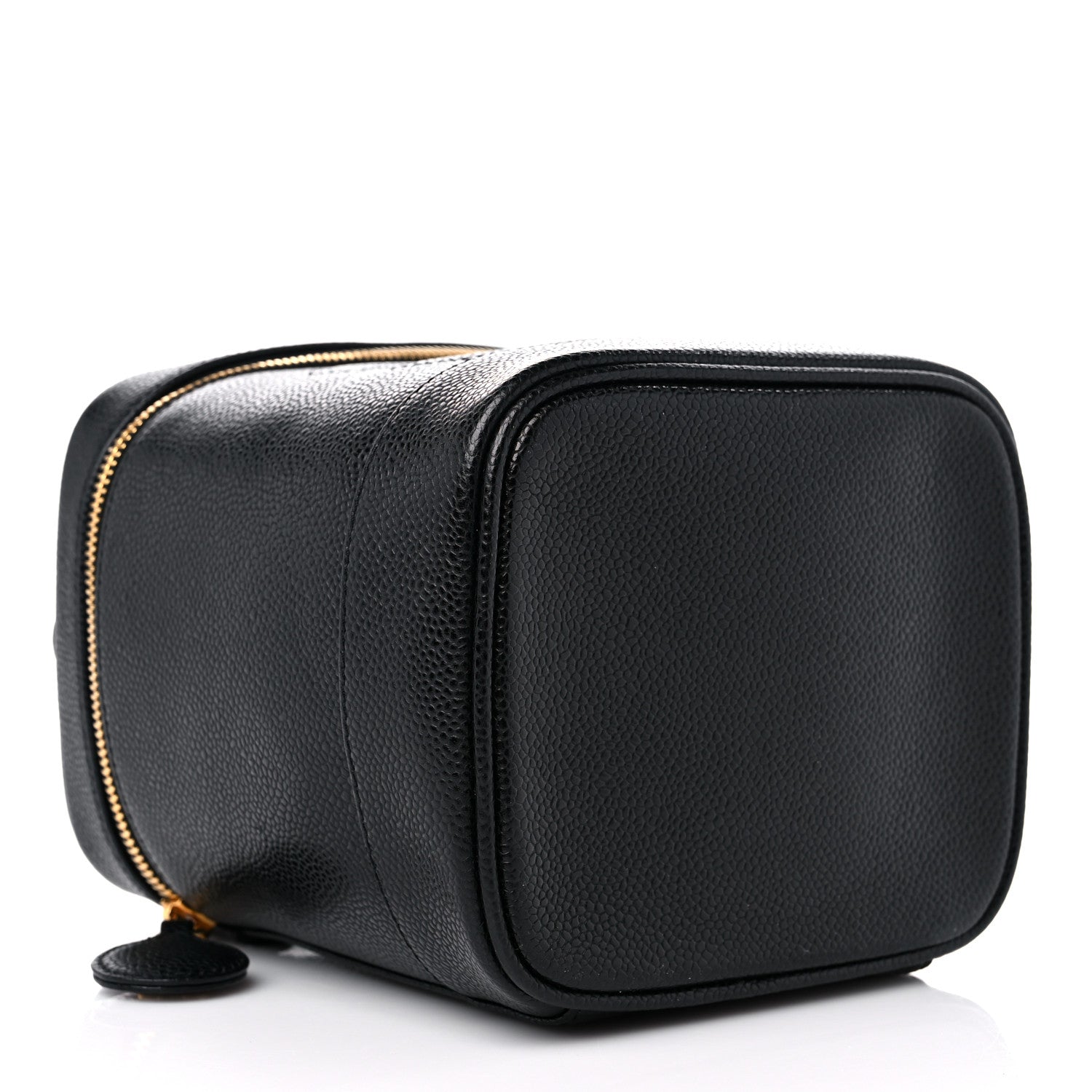 Chanel Caviar Vanity Cosmetic Case Black 4 of 12