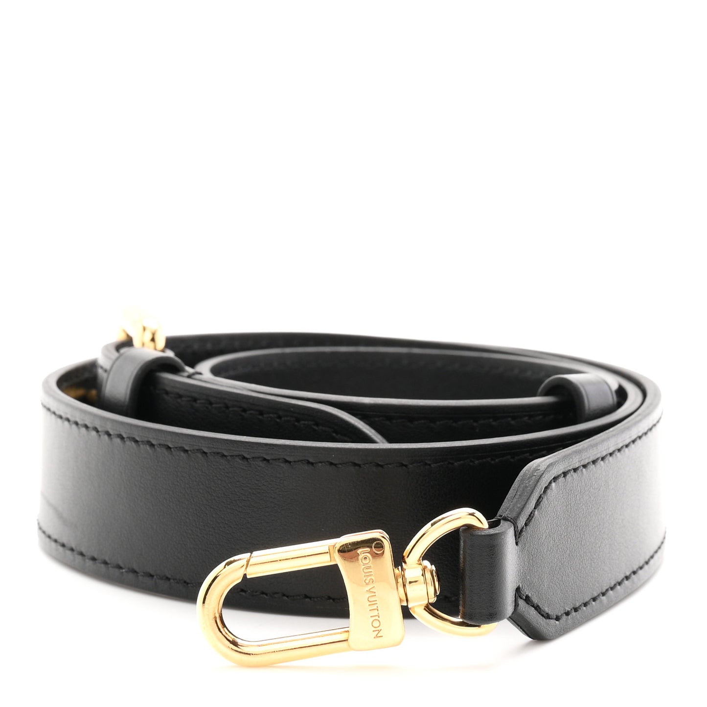 Calfskin Odeon PM Adjustable Shoulder Strap Black