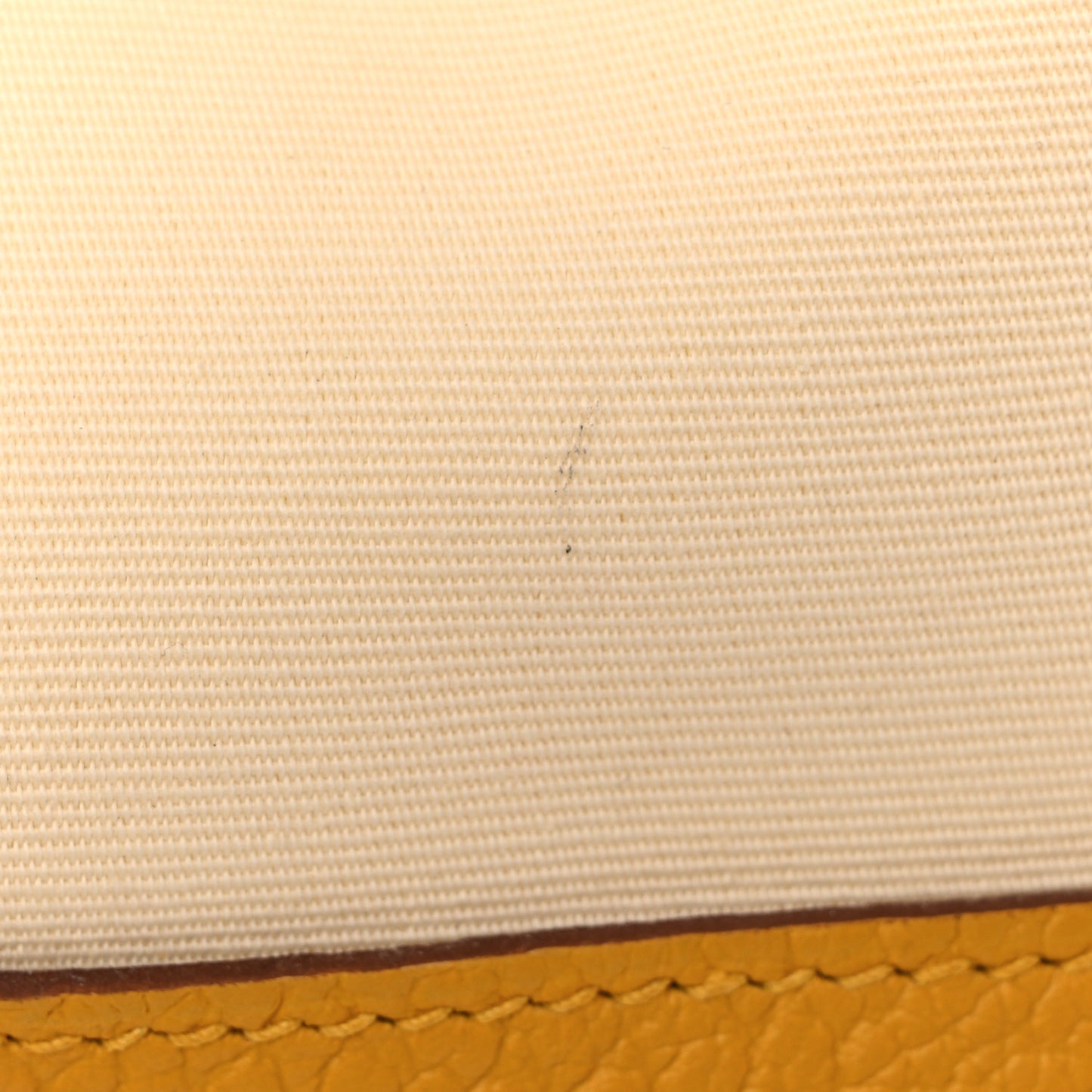 Toile Militaire Vache Country Garden Party 36 MM Tote Jaune Ambre