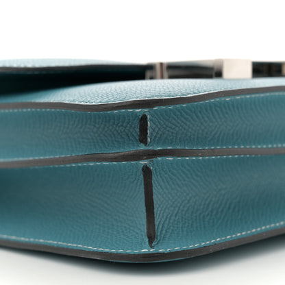 Hermes Epsom Constance 18 New Blue Jean 11 of 12