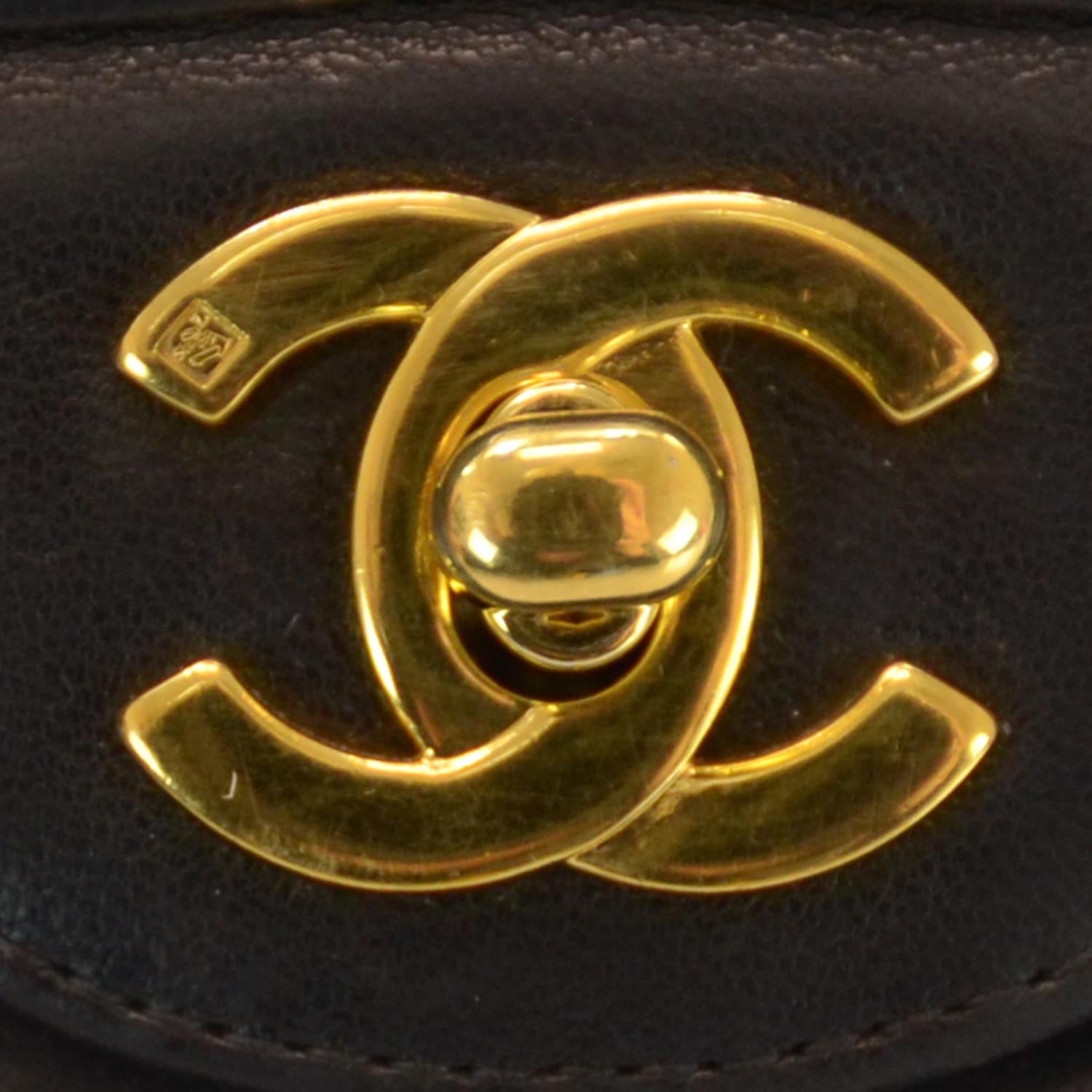 Chanel Lambskin Double Sided Medium Flap Black 5 of 9